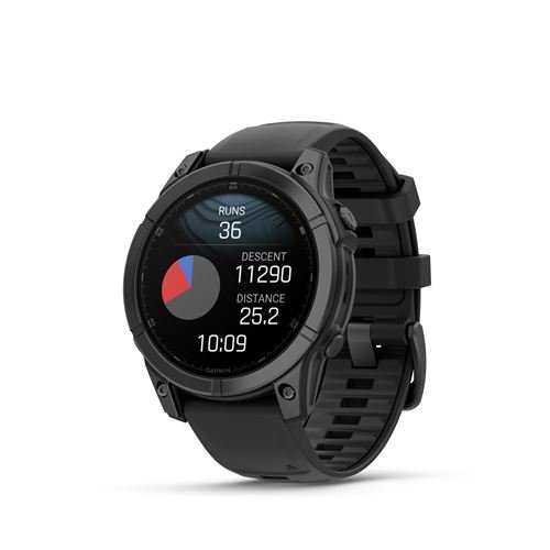 Montre-connectee-Garmin-fenix-E-47-mm-Gris-avec-bracelet-Noir (2)